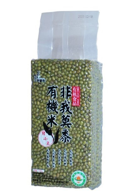 非我莫黍 有机绿豆真空包装400g 东北杂粮