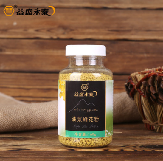 益盛永泰 东北长白山 集安 油菜蜂花粉160g